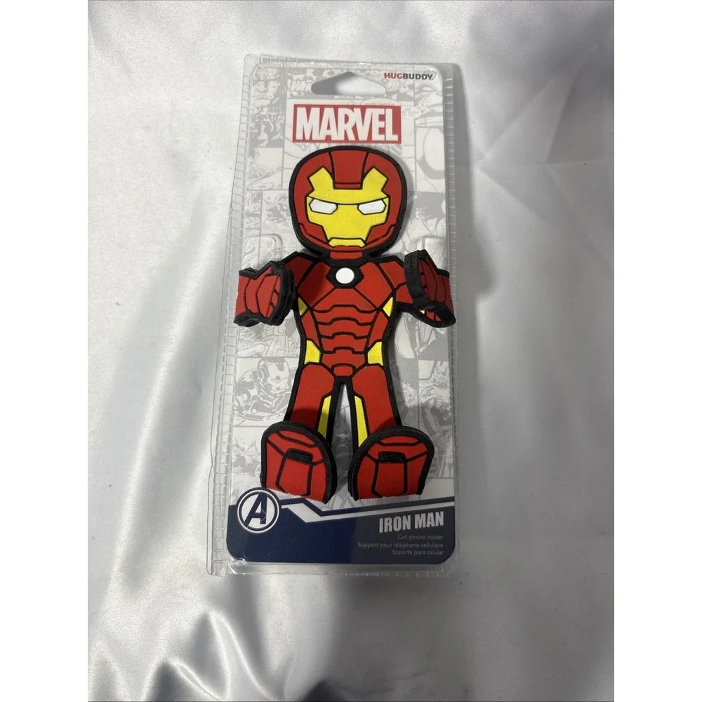 Hug Buddy, ,Iron Man, Universal Vent Clip for Mobile Device/Phone Holder